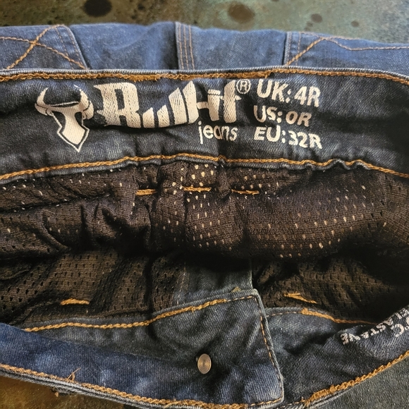 Bull-it Reinforced Motorcycle Straight Leg Jeans Dark Blue Size 0 - Picture 7 of 16